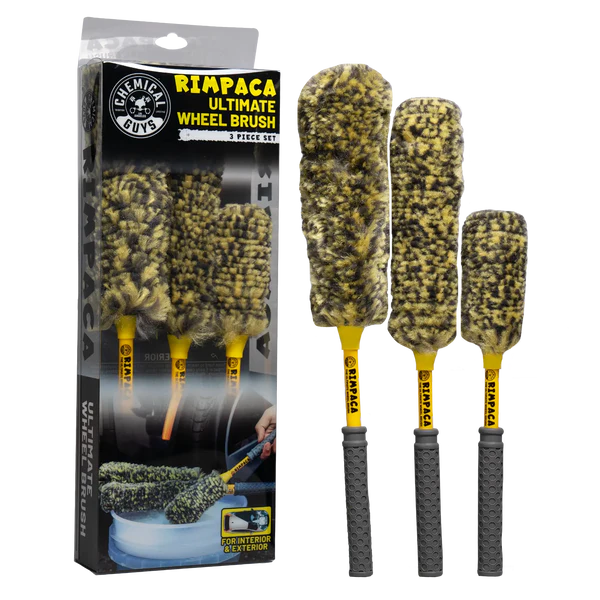 Chemical Guys Rimpaca Ultimate Wheel Brush Set (3 Pcs)
