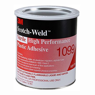 3M Nitrile High Performance Plastic Adhesive 1099