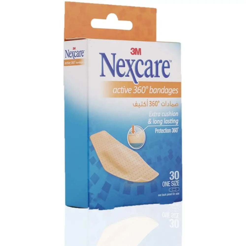 Nexcare Active 360° Plasters (Pack of 30)