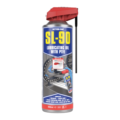 Action Can SL-90 Lubricating Oil with PTFE