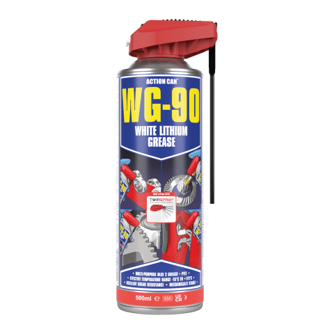Action Can WG-90 White Lithium Grease