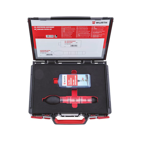Würth CO2 Leakage Tester Set 2 Pieces in System Case 4.4.1