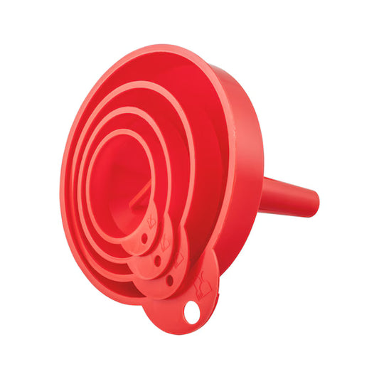 Würth Plastic Funnel Set (4 Pieces)