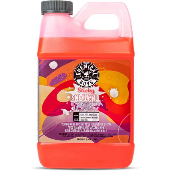 Chemical Guys Sticky Snowball Ultra Snow Foam Car Wash