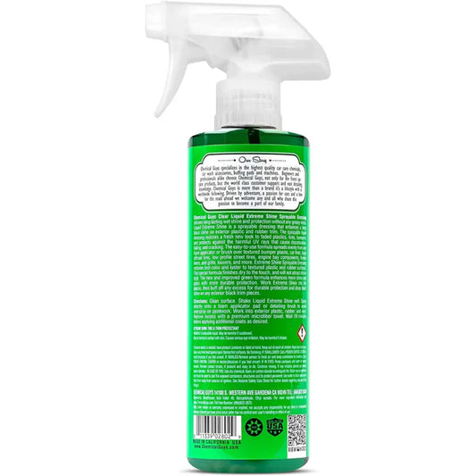 Chemical Guys Clear Liquid Extreme Shine Sprayable Dressing