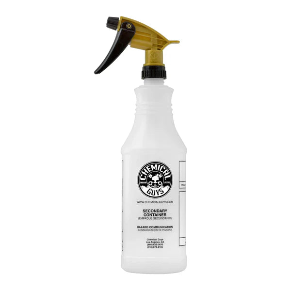 Chemical Guys Acid Resistant Gold Standard Trigger Sprayer (32oz)