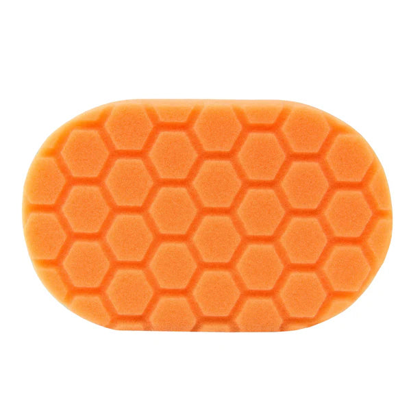 Chemical Guys Hex-Logic Orange Hand Applicator Pad