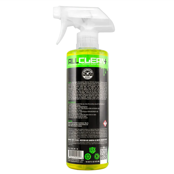 Chemical Guys All Clean + Citrus Based All Purpose Super Cleaner (16oz)