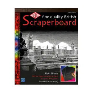 Essdee Black Scraperboard (5 Sheets)