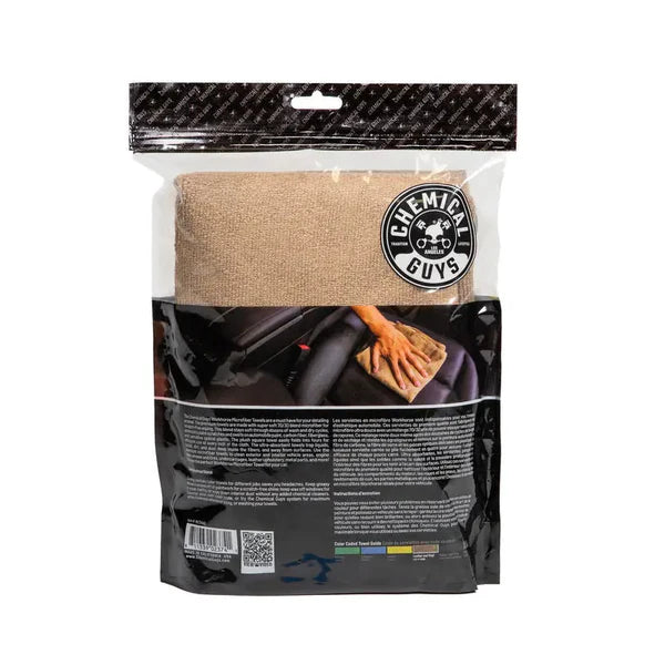 Chemical Guys Workhorse Professional Grade Microfiber Towel (3 Pack)