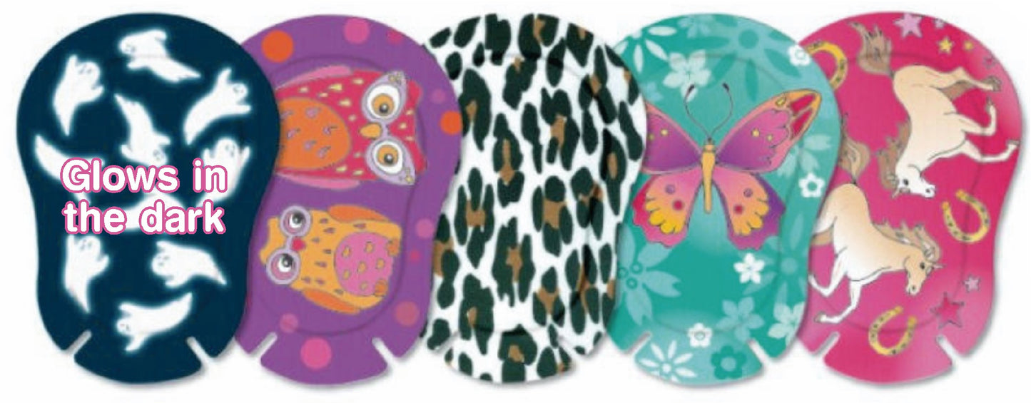 Ortopad Girl's Large Scale Design Othoptic Eye Patches