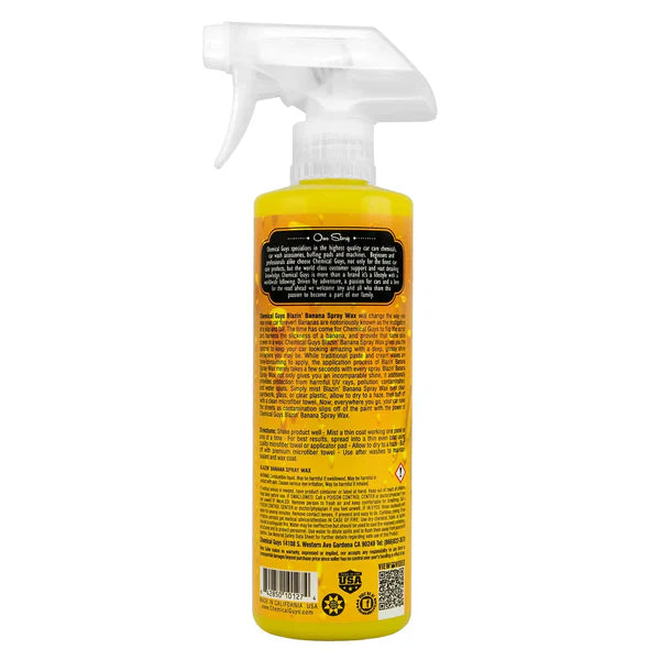 Chemical Guys Blazin' Banana Carnauba Spray Wax