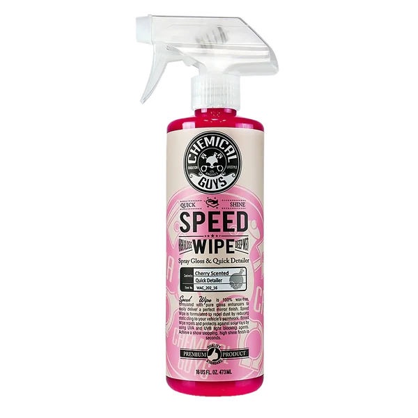 Chemical Guys Speed Wipe Spray and Streak Free Quick Shine