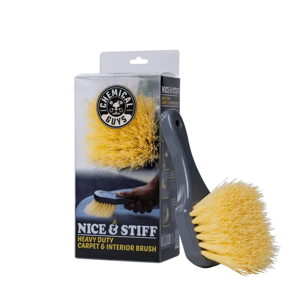 Chemical Guys Nice and Stiff Heavy Duty Carpet and Interior Brush