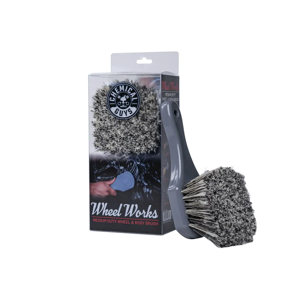 Chemical Guys Wheel Works Medium Duty Wheel and Body Brush