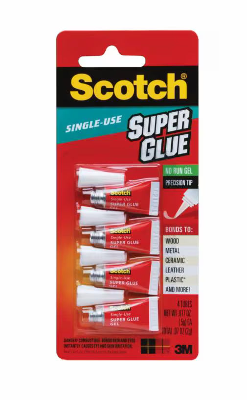 Scotch Single Use No Run Gel (4 x 5g)