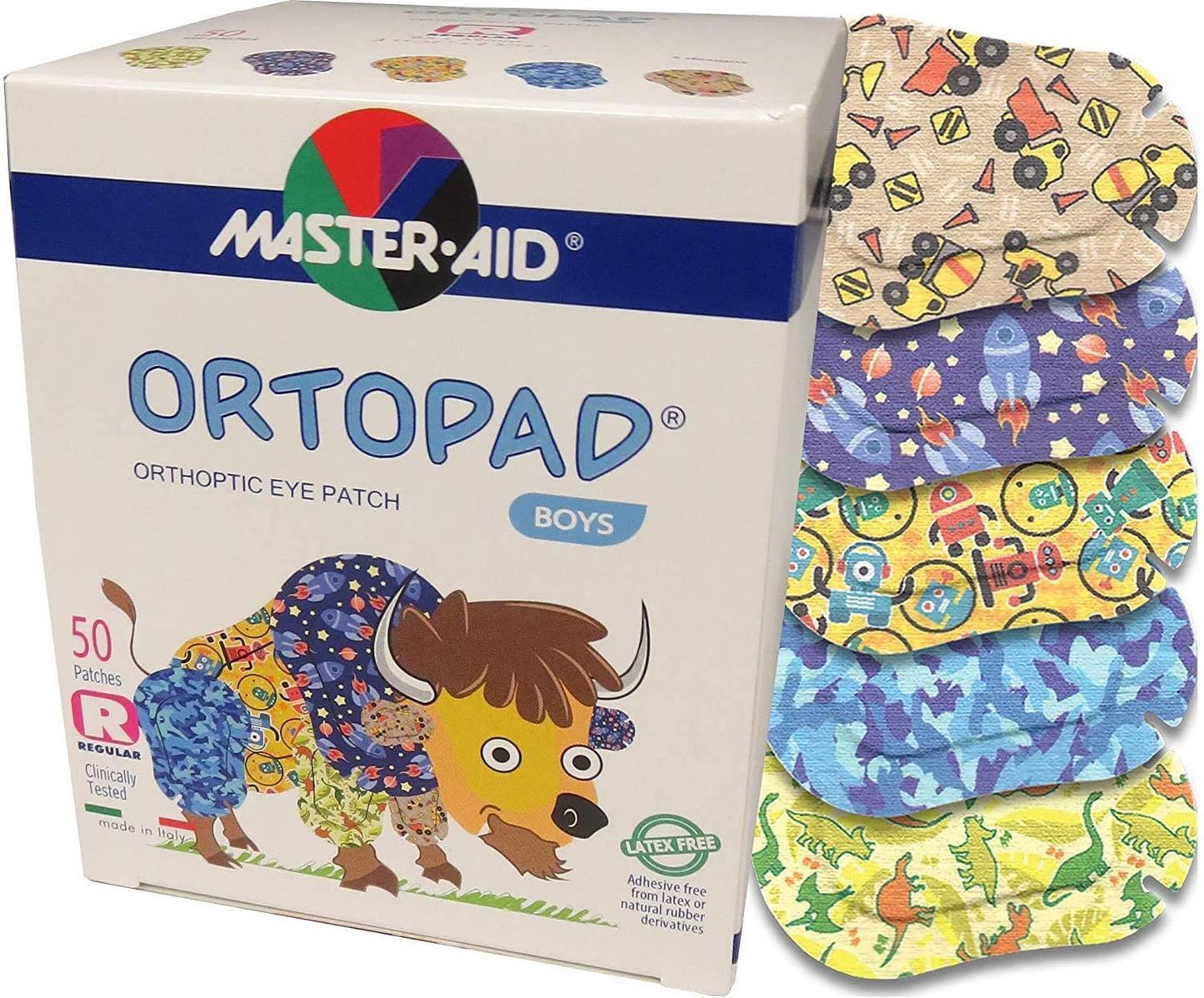 Ortopad Boy's Regular (50 Pack Unboxed)