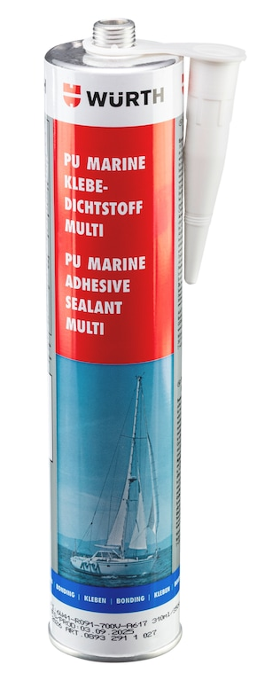 Würth PU Marine Adhesive Sealant Multi 310 ml cartridge