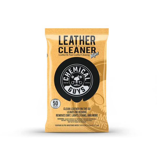 Chemical Guys Leather Cleaner Wipes