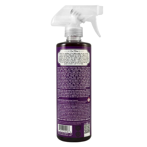 Chemical Guys Bare Bones Undercarriage Spray-Dark Shine