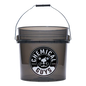 Chemical Guys Heavy Duty Ultra Clear Obsidian Black Bucket (4.25 Gallon)