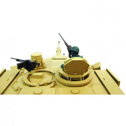 Heng Long 1:16 M1A2 Abrams RC Tank with Smoke, Sound, and BB Gun