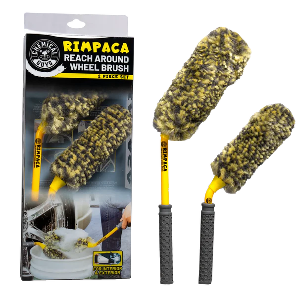 Chemical Guys Rimpaca Reach Around Ultimate Wheel Brush Set