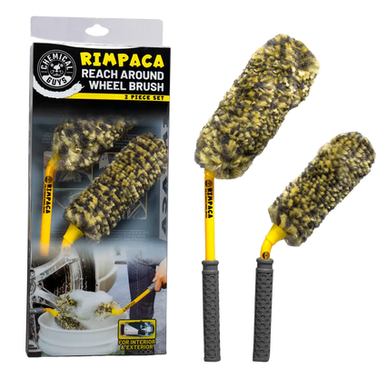 Chemical Guys Rimpaca Reach Around Ultimate Wheel Brush Set