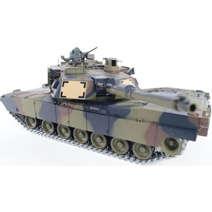 Heng Long 1:16 M1A2 Abrams Firing RC Tank - Camouflage Paint - PRO Version