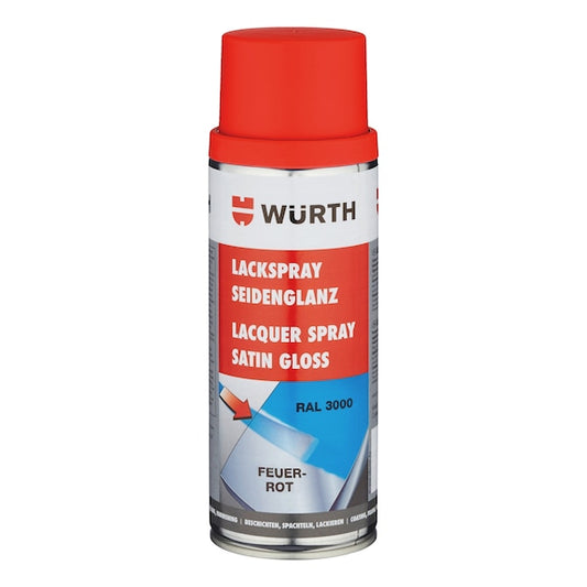 Würth Silk Gloss Lacquer Paint Spray