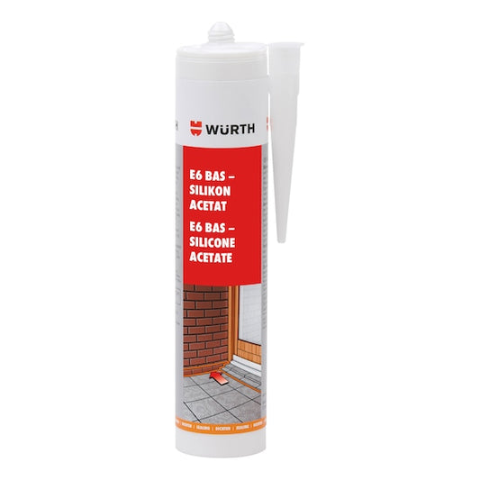 Würth E6 BAS Silicone Acetate