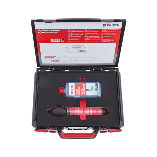Würth CO2 Leakage Tester Set 2 Pieces in System Case 4.4.1