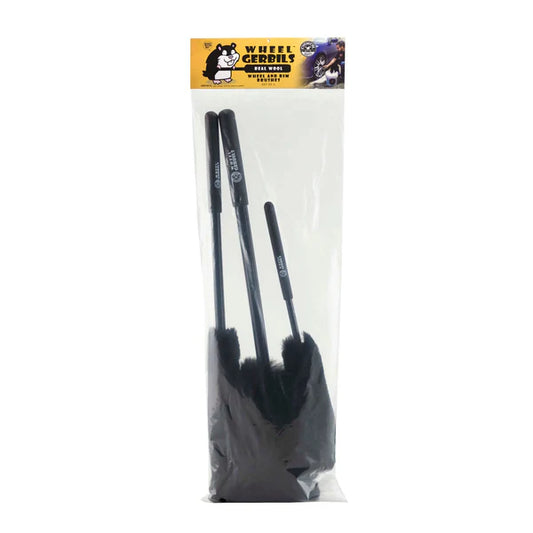 Chemical Guys Extended Reach Wheel Gerbils Wheel and Rim Brushes (3 Brushes)