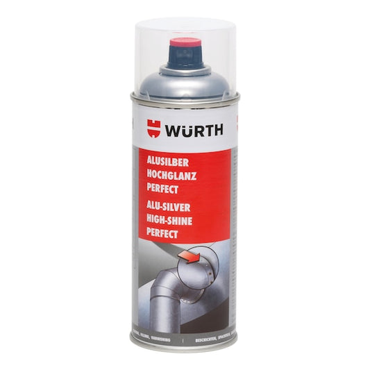 Würth High-Shine Perfect Aluminium Silver Spray
