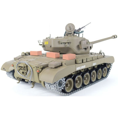 Heng Long 1:16 M26 Pershing Snow Leopard Firing RC Tank - PRO Version