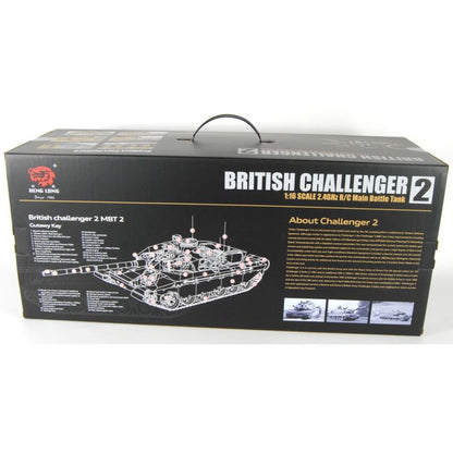 Heng Long 1:16 British Challenger 2 RC Tank - Camo Version