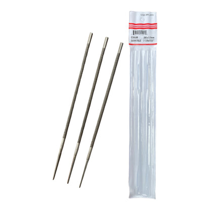 CEuk Chainsaw Round File 3 Pack - 7/32" (5.5mm)