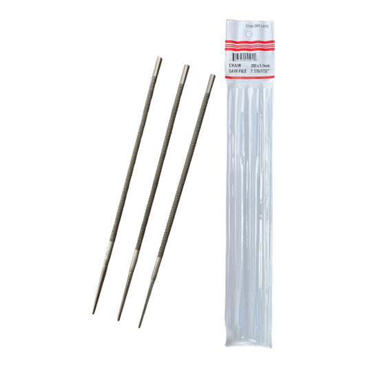CEuk Chainsaw Round File 3 Pack - 7/32" (5.5mm)