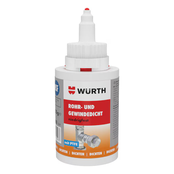 Würth Low-Strength Pipe and Thread Sealant with PTFE