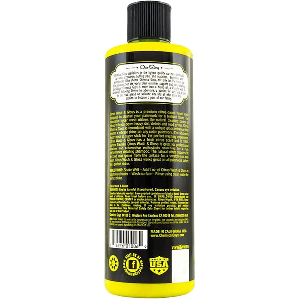 Chemical Guys Citrus Wash and Gloss Hyper-Concentrated