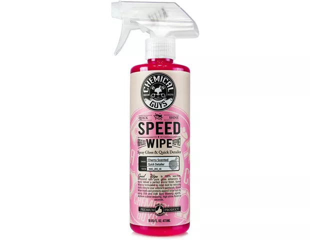 Chemical Guys Speed Wipe Quick Detailer and High Shine Spray Gloss