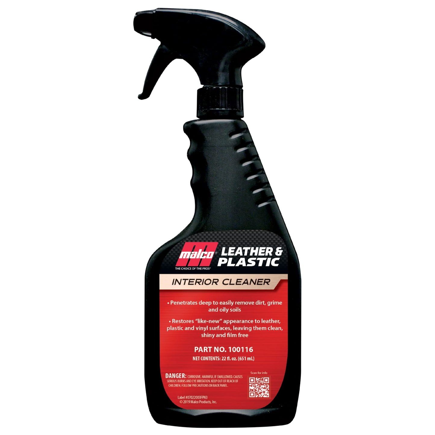 Malco Leather and Plastic Interior Cleaner