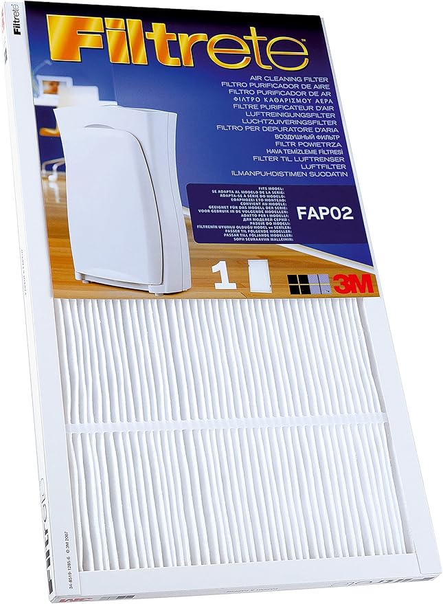 3M Filtrete FAP01 /02 Ultra Clean Small Air Purifier Replacement Filter