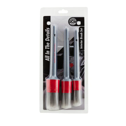 Chemical Guys All in the Details Interior Detailing Brushes (Pack of 3)