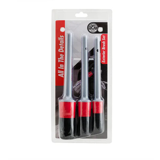 Chemical Guys All in the Details Exterior Detailing Brushes (3 Brushes)