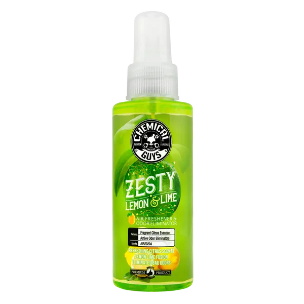 Chemical Guys Zesty Lemon and Lime Air Freshener and Odour Eliminator