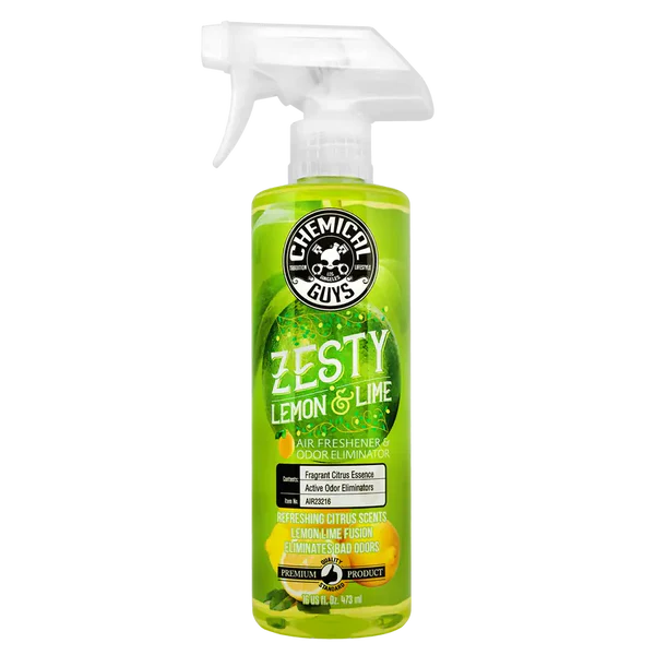 Chemical Guys Zesty Lemon and Lime Air Freshener and Odour Eliminator