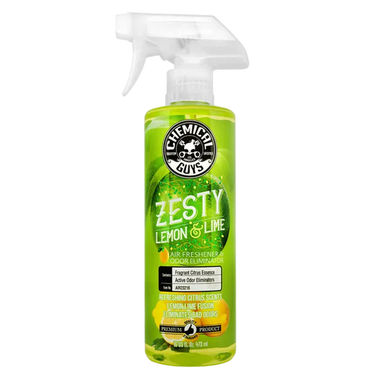 Chemical Guys Zesty Lemon and Lime Air Freshener and Odour Eliminator
