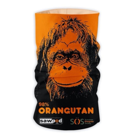 Sawpod Orangutan Buff Snood - 100% Recycled