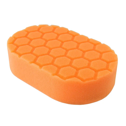 Chemical Guys Hex-Logic Orange Hand Applicator Pad